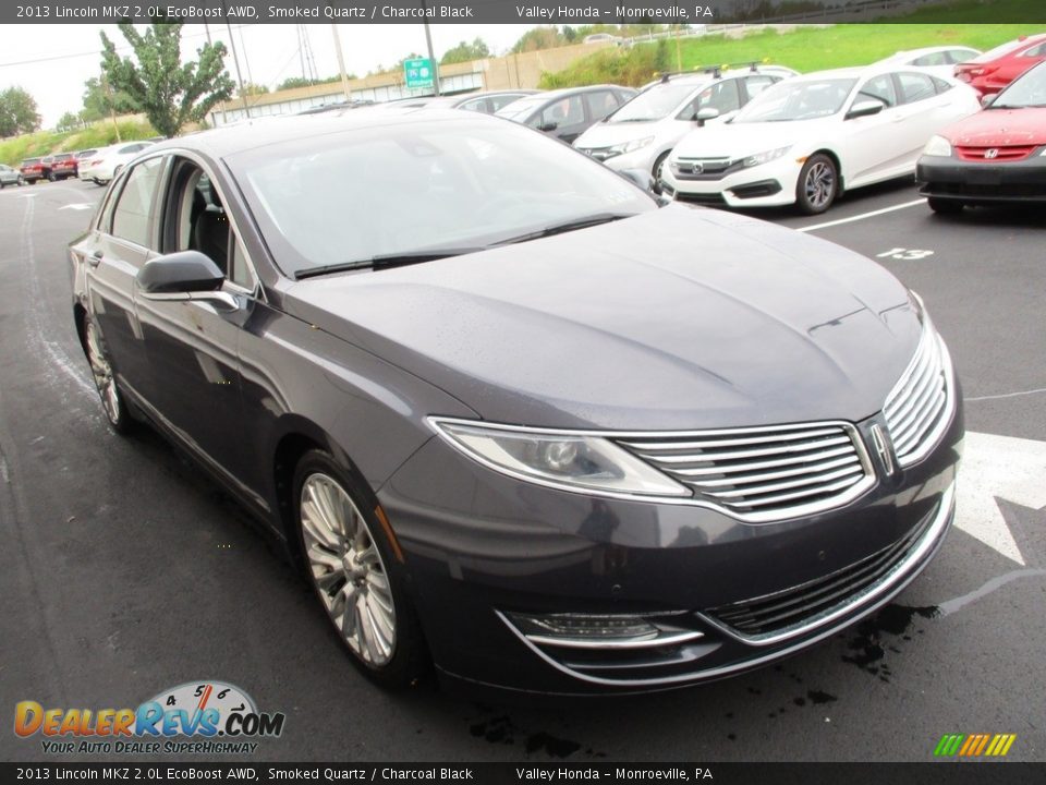 2013 Lincoln MKZ 2.0L EcoBoost AWD Smoked Quartz / Charcoal Black Photo #8
