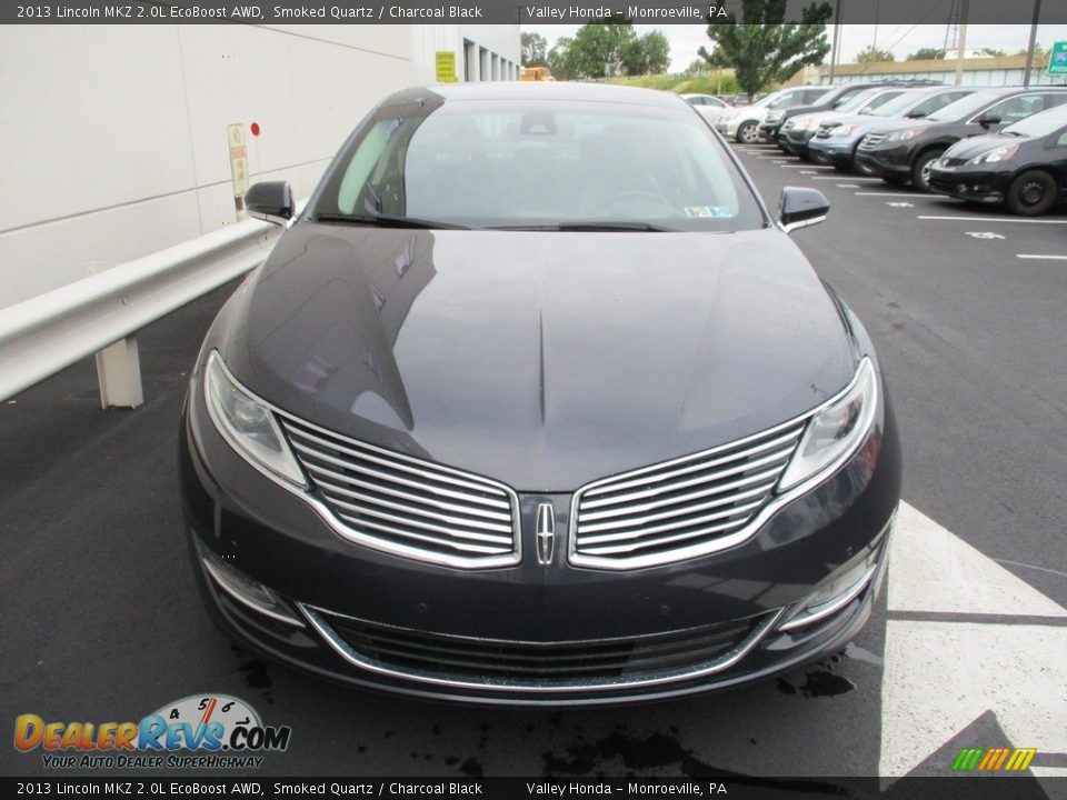 2013 Lincoln MKZ 2.0L EcoBoost AWD Smoked Quartz / Charcoal Black Photo #9