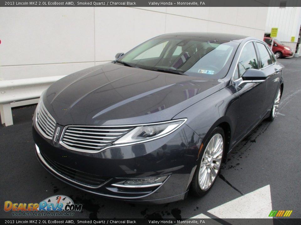 2013 Lincoln MKZ 2.0L EcoBoost AWD Smoked Quartz / Charcoal Black Photo #10