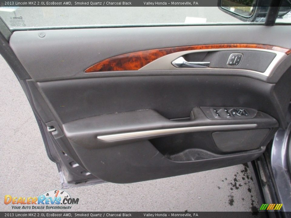 2013 Lincoln MKZ 2.0L EcoBoost AWD Smoked Quartz / Charcoal Black Photo #11