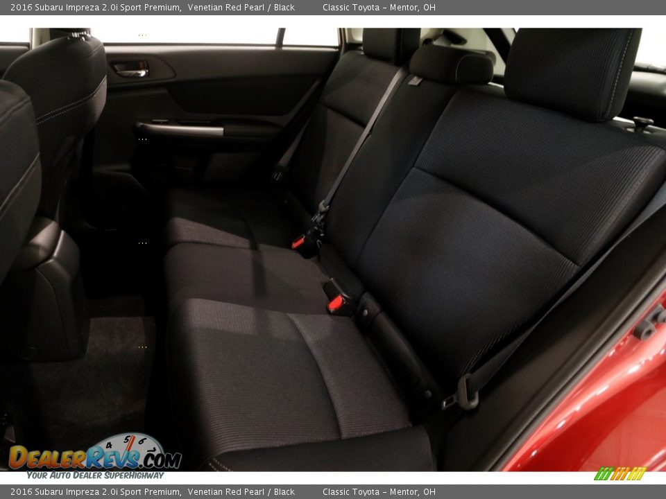 2016 Subaru Impreza 2.0i Sport Premium Venetian Red Pearl / Black Photo #18