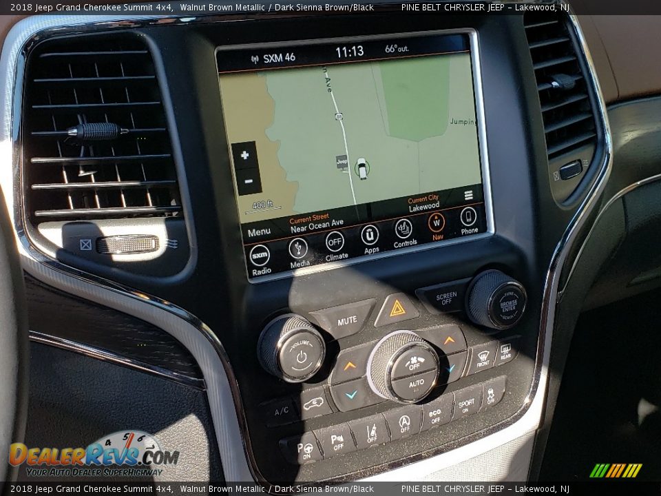 2018 Jeep Grand Cherokee Summit 4x4 Walnut Brown Metallic / Dark Sienna Brown/Black Photo #4