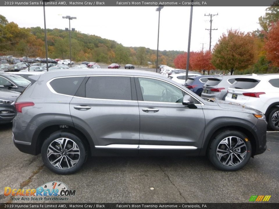 Machine Gray 2019 Hyundai Santa Fe Limited AWD Photo #1