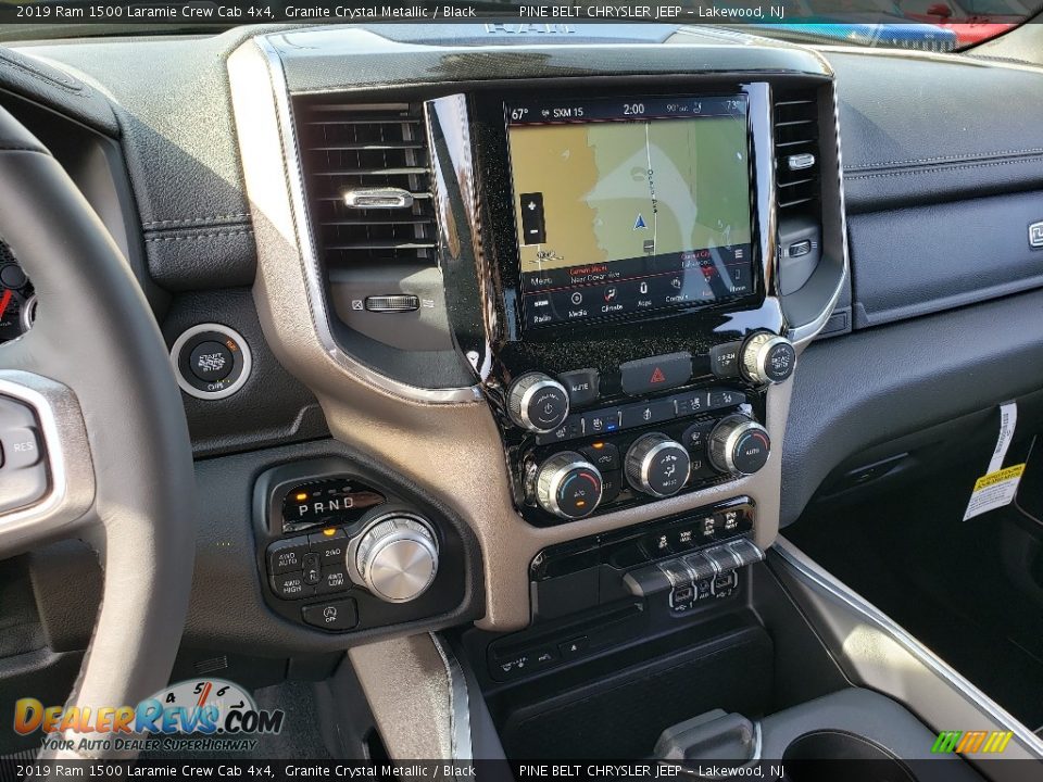 2019 Ram 1500 Laramie Crew Cab 4x4 Granite Crystal Metallic / Black Photo #10