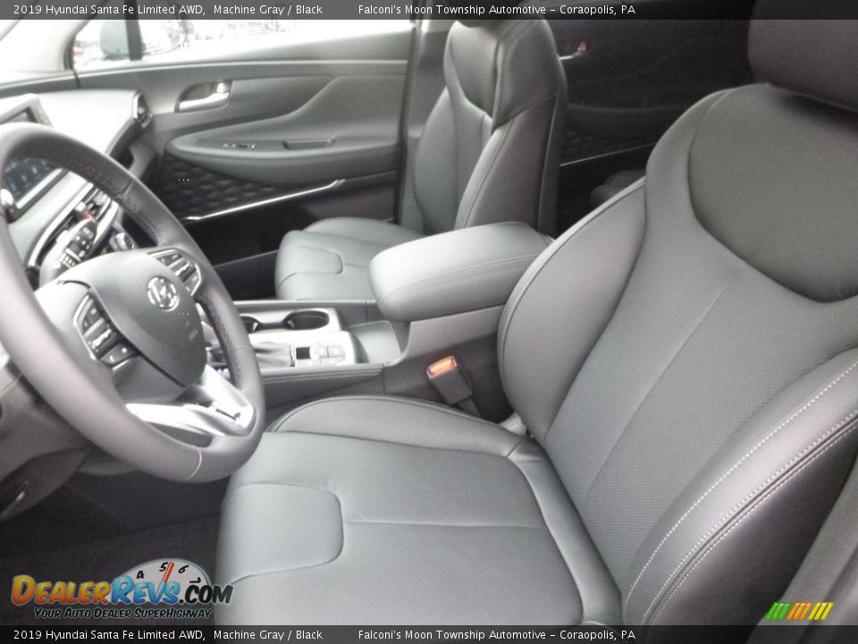2019 Hyundai Santa Fe Limited AWD Machine Gray / Black Photo #11