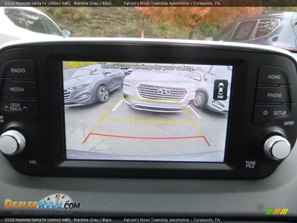 2019 Hyundai Santa Fe Limited AWD Machine Gray / Black Photo #15