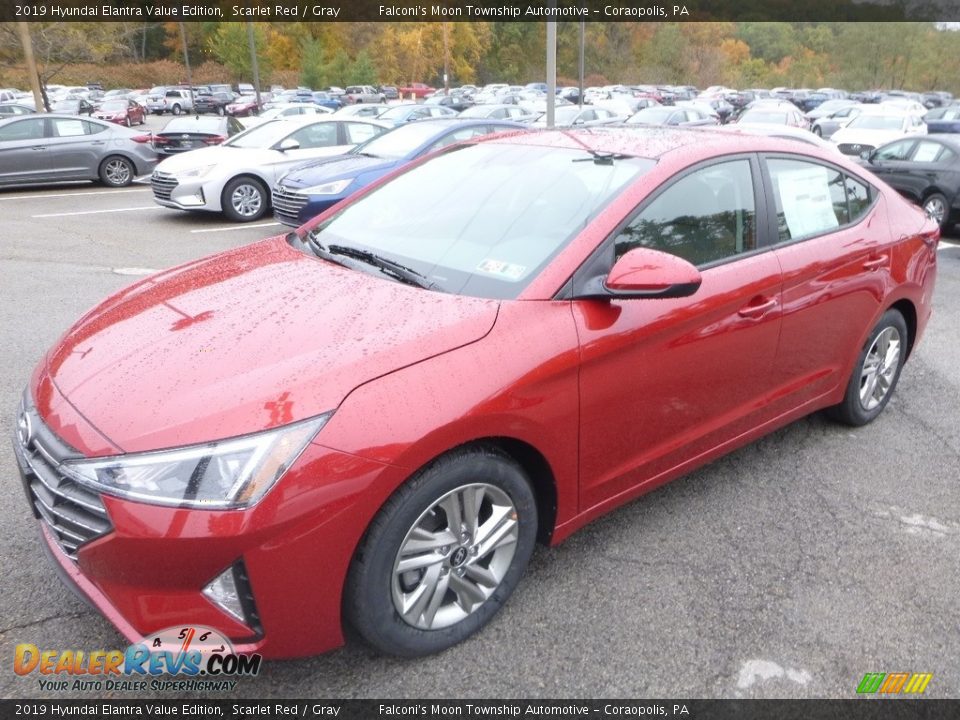 Scarlet Red 2019 Hyundai Elantra Value Edition Photo #5