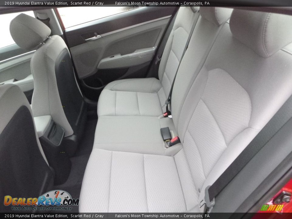 Rear Seat of 2019 Hyundai Elantra Value Edition Photo #8