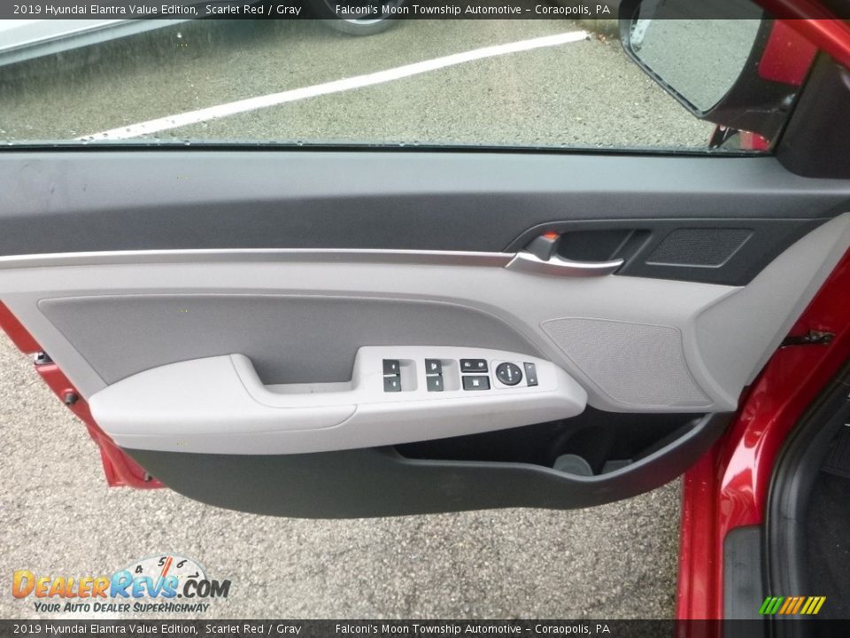 Door Panel of 2019 Hyundai Elantra Value Edition Photo #10