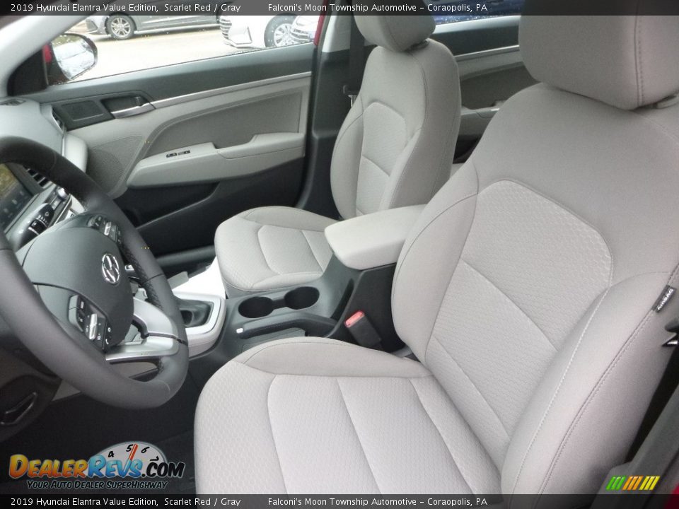 Front Seat of 2019 Hyundai Elantra Value Edition Photo #11