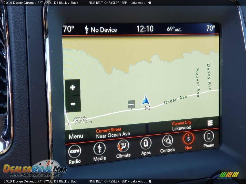 Navigation of 2019 Dodge Durango R/T AWD Photo #9