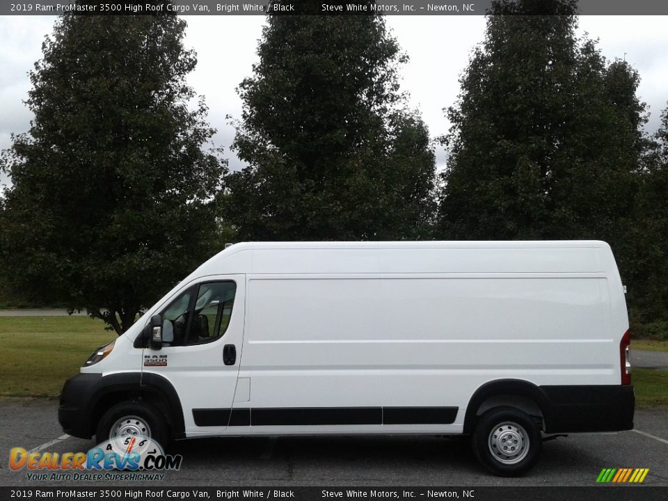 Bright White 2019 Ram ProMaster 3500 High Roof Cargo Van Photo #1