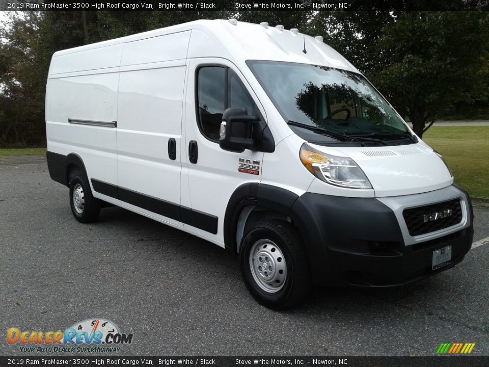 Bright White 2019 Ram ProMaster 3500 High Roof Cargo Van Photo #4