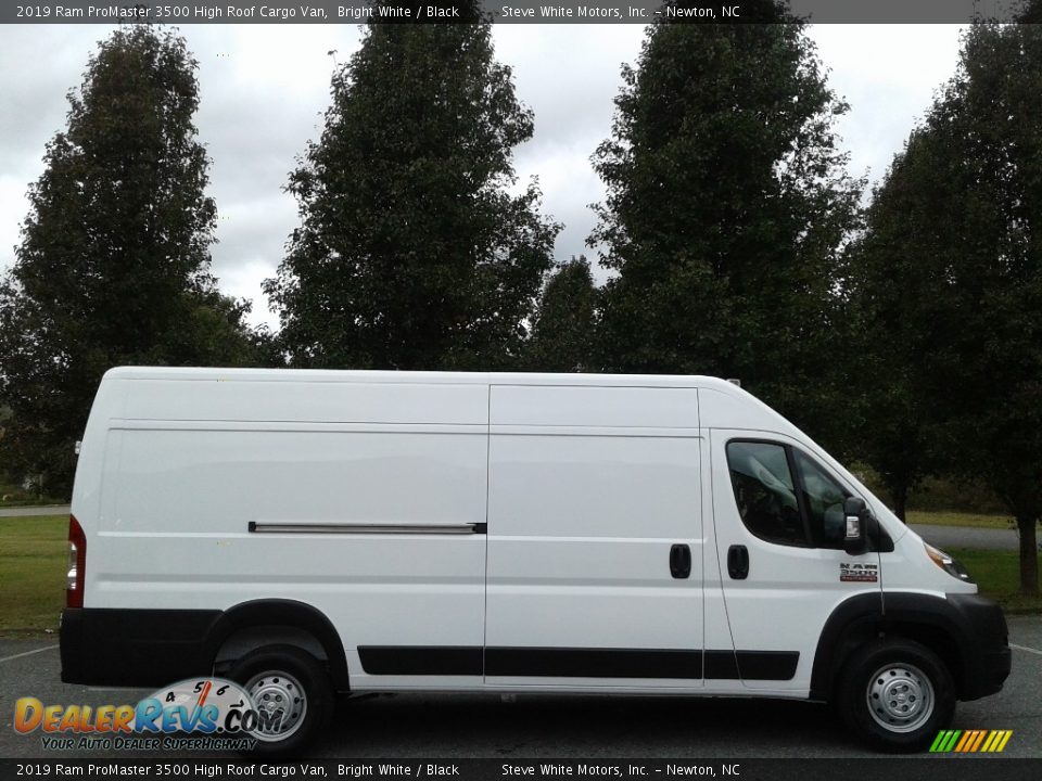 Bright White 2019 Ram ProMaster 3500 High Roof Cargo Van Photo #5