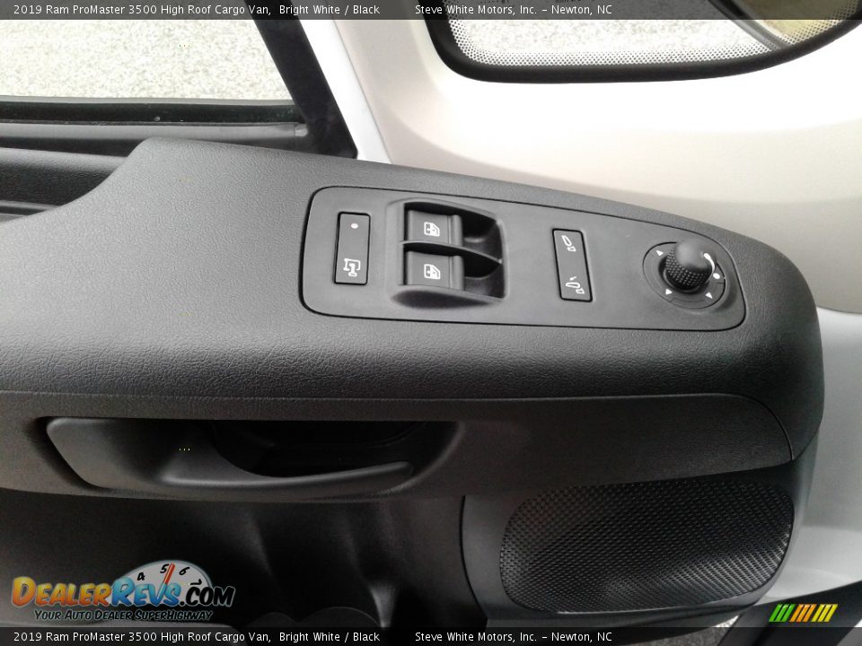 2019 Ram ProMaster 3500 High Roof Cargo Van Bright White / Black Photo #9