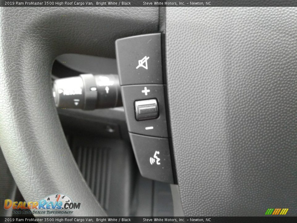 2019 Ram ProMaster 3500 High Roof Cargo Van Steering Wheel Photo #14