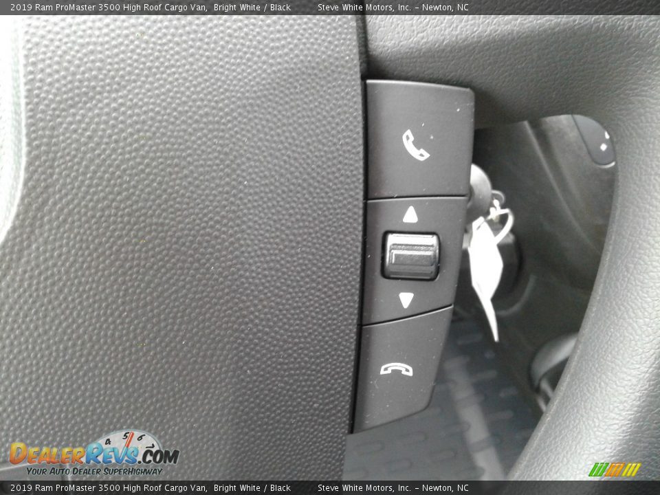 2019 Ram ProMaster 3500 High Roof Cargo Van Steering Wheel Photo #15