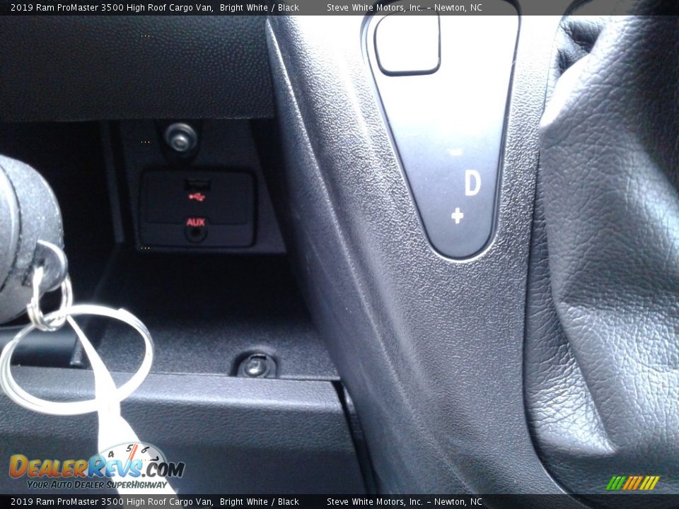 2019 Ram ProMaster 3500 High Roof Cargo Van Bright White / Black Photo #20