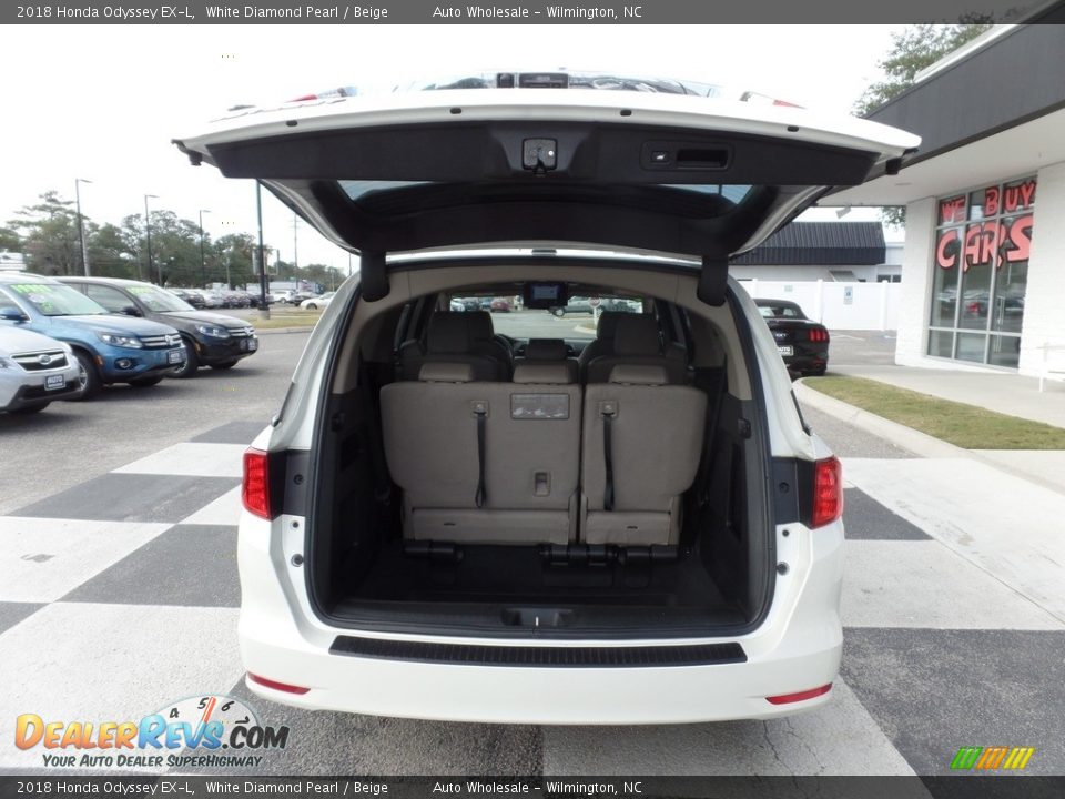 2018 Honda Odyssey EX-L White Diamond Pearl / Beige Photo #5