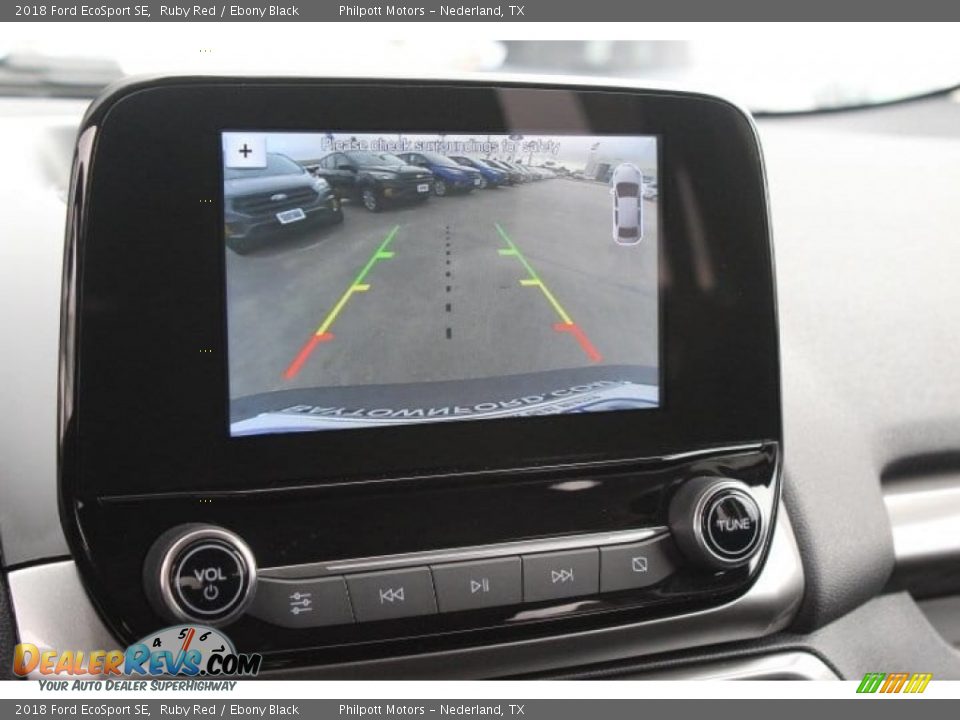 2018 Ford EcoSport SE Ruby Red / Ebony Black Photo #13