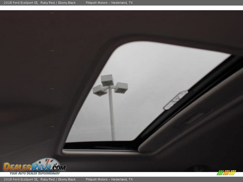 2018 Ford EcoSport SE Ruby Red / Ebony Black Photo #18