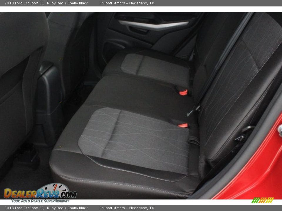 2018 Ford EcoSport SE Ruby Red / Ebony Black Photo #20