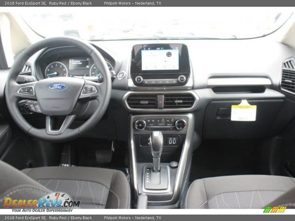 2018 Ford EcoSport SE Ruby Red / Ebony Black Photo #21