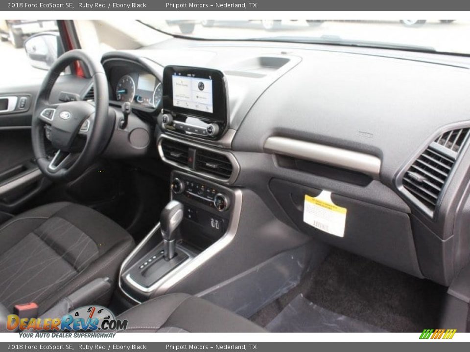 2018 Ford EcoSport SE Ruby Red / Ebony Black Photo #27