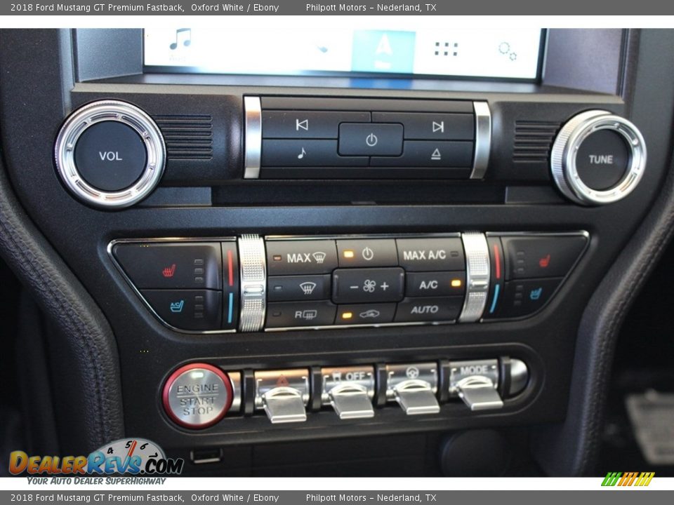 2018 Ford Mustang GT Premium Fastback Oxford White / Ebony Photo #15