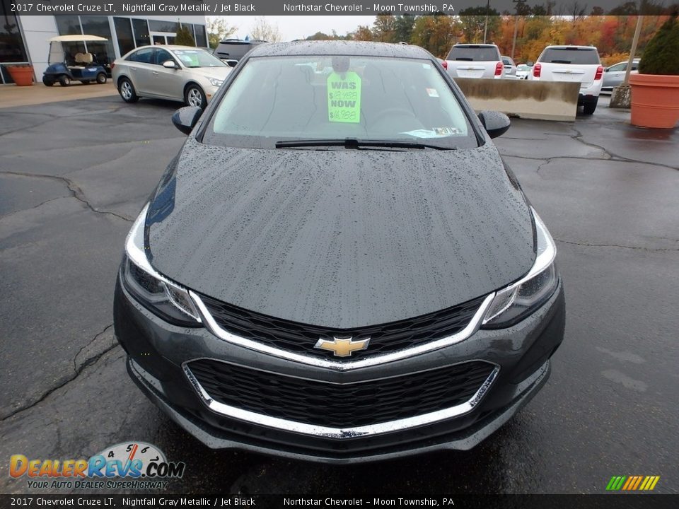 2017 Chevrolet Cruze LT Nightfall Gray Metallic / Jet Black Photo #13