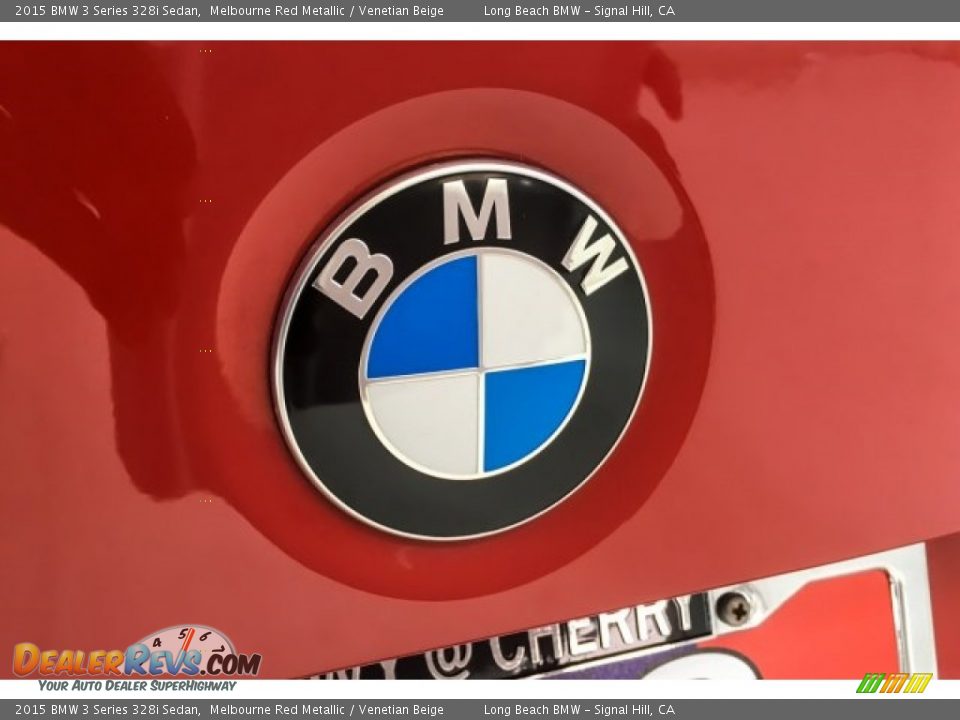 2015 BMW 3 Series 328i Sedan Melbourne Red Metallic / Venetian Beige Photo #28