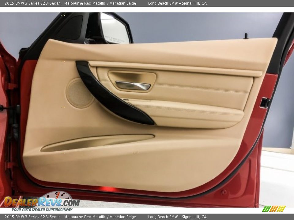 2015 BMW 3 Series 328i Sedan Melbourne Red Metallic / Venetian Beige Photo #31