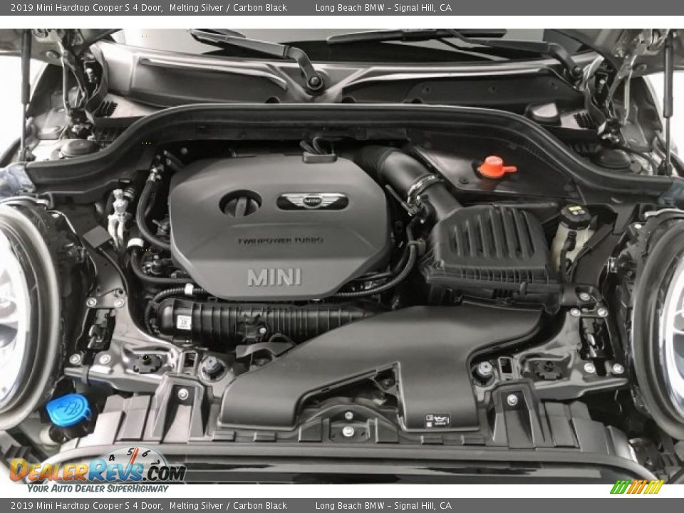 2019 Mini Hardtop Cooper S 4 Door Melting Silver / Carbon Black Photo #9