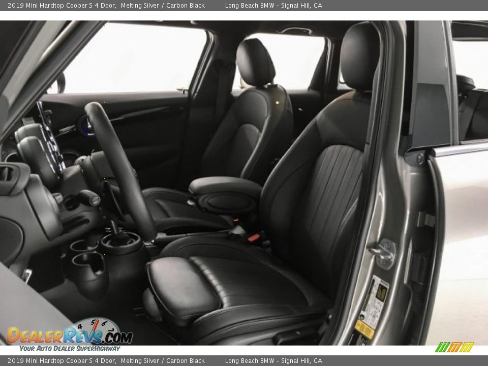 2019 Mini Hardtop Cooper S 4 Door Melting Silver / Carbon Black Photo #25