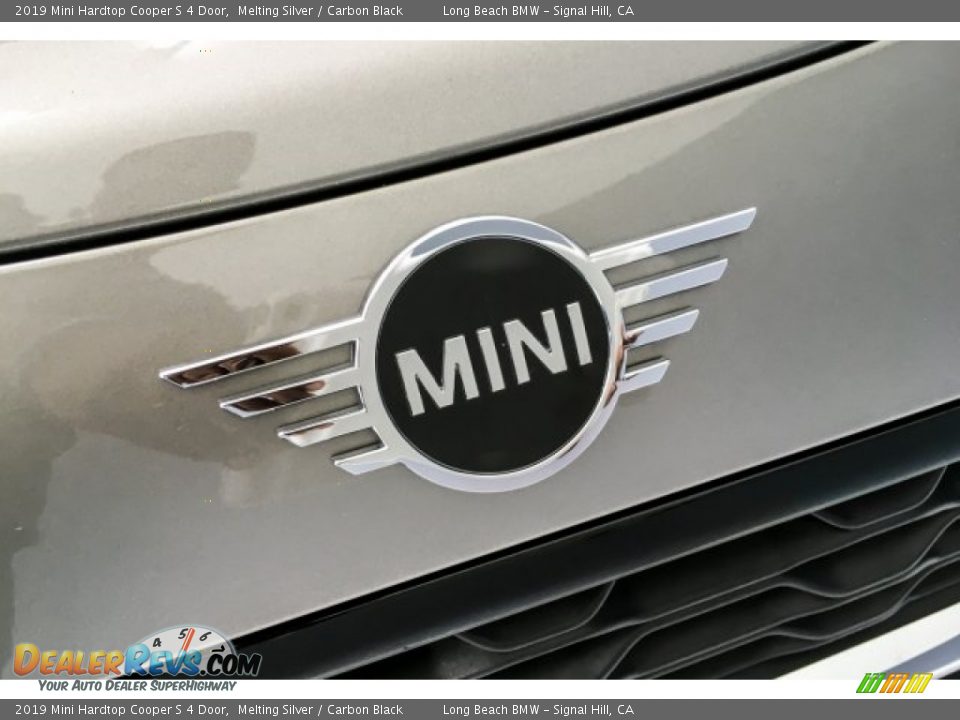 2019 Mini Hardtop Cooper S 4 Door Melting Silver / Carbon Black Photo #34