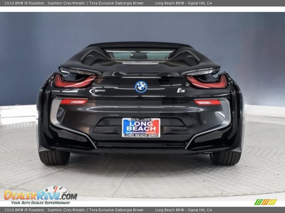 2019 BMW i8 Roadster Sophisto Grey Metallic / Tera Exclusive Dalbergia Brown Photo #3