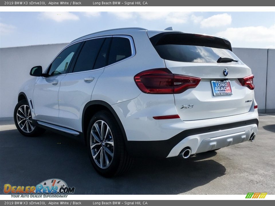 2019 BMW X3 sDrive30i Alpine White / Black Photo #2