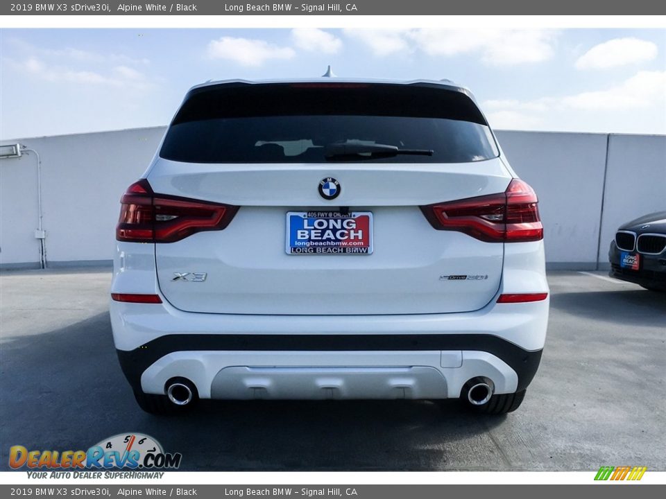 2019 BMW X3 sDrive30i Alpine White / Black Photo #3
