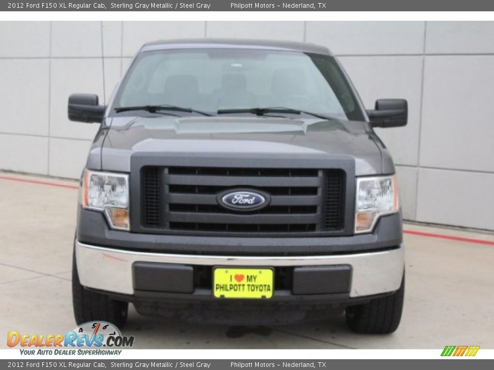 2012 Ford F150 XL Regular Cab Sterling Gray Metallic / Steel Gray Photo #2
