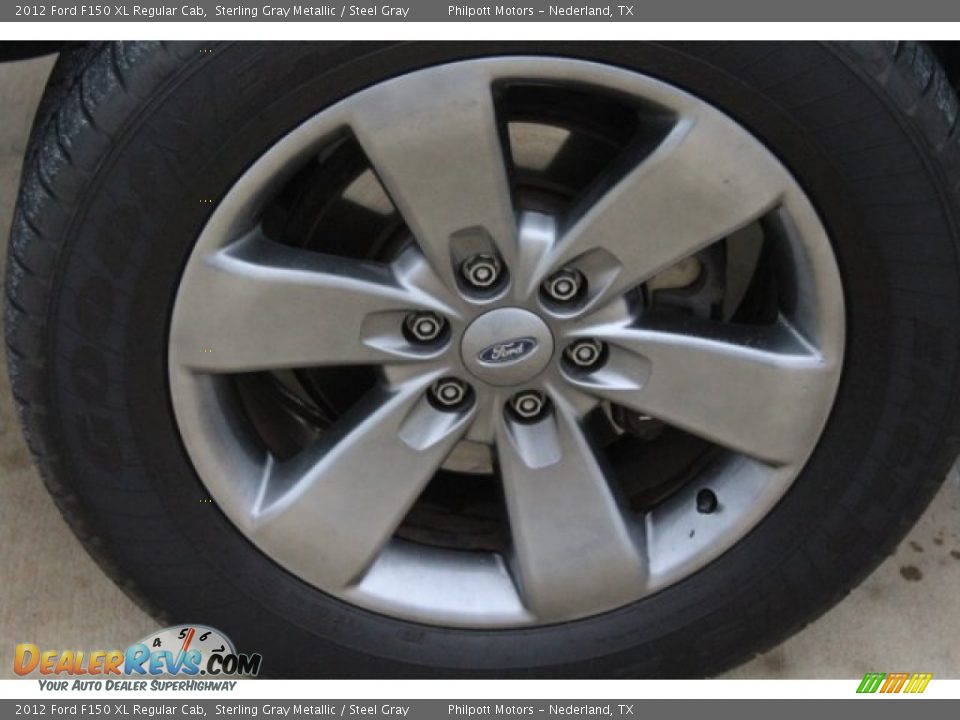 2012 Ford F150 XL Regular Cab Sterling Gray Metallic / Steel Gray Photo #4