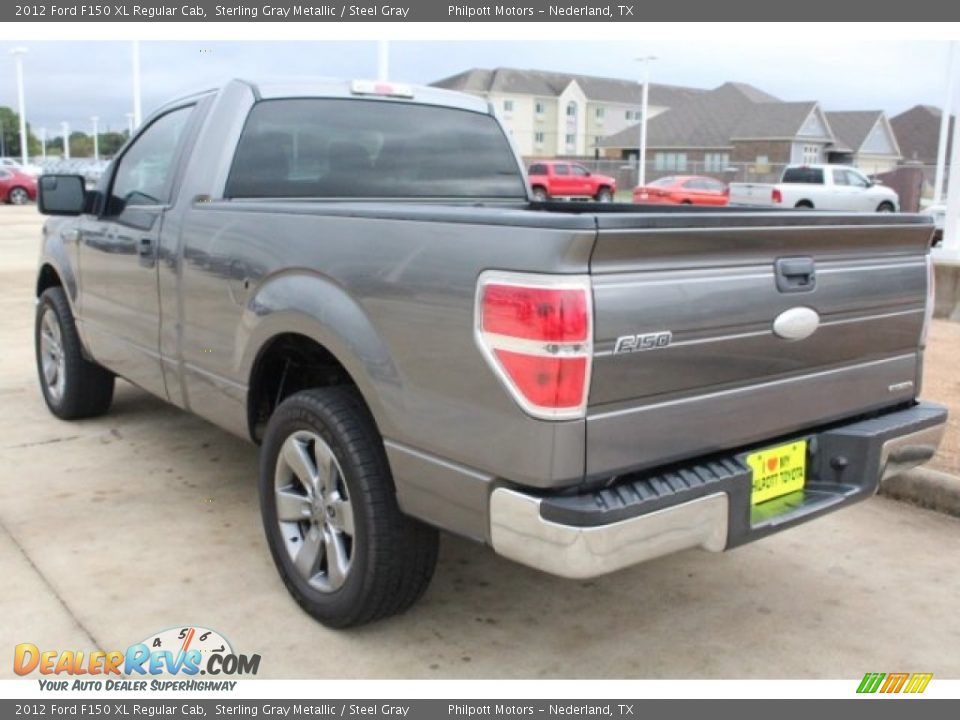 2012 Ford F150 XL Regular Cab Sterling Gray Metallic / Steel Gray Photo #6