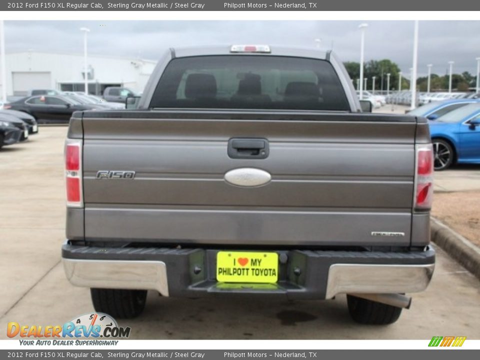 2012 Ford F150 XL Regular Cab Sterling Gray Metallic / Steel Gray Photo #7