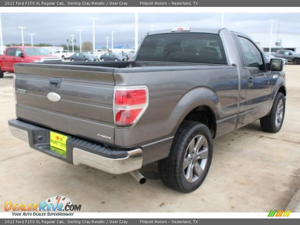 2012 Ford F150 XL Regular Cab Sterling Gray Metallic / Steel Gray Photo #8