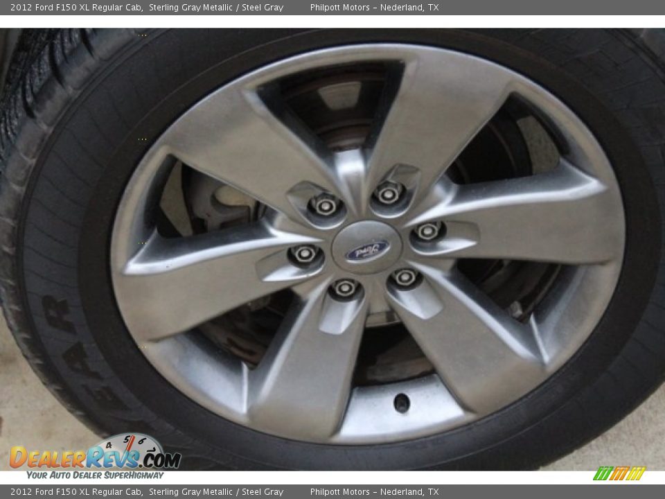 2012 Ford F150 XL Regular Cab Sterling Gray Metallic / Steel Gray Photo #10