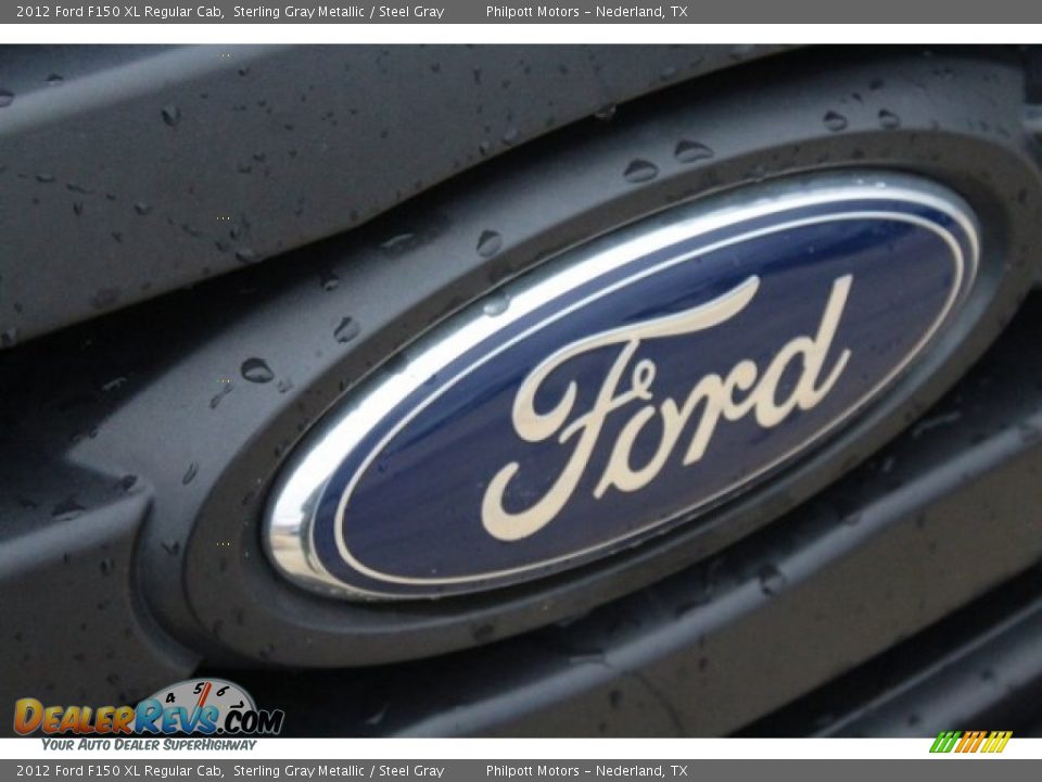 2012 Ford F150 XL Regular Cab Sterling Gray Metallic / Steel Gray Photo #11