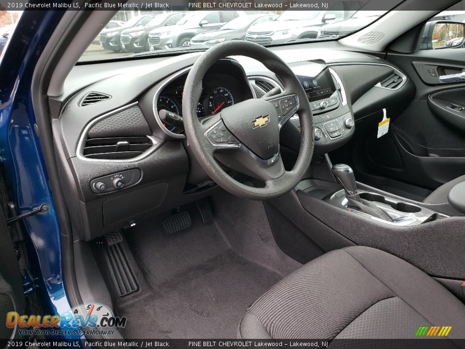 Jet Black Interior - 2019 Chevrolet Malibu LS Photo #7