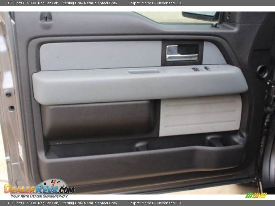 2012 Ford F150 XL Regular Cab Sterling Gray Metallic / Steel Gray Photo #12