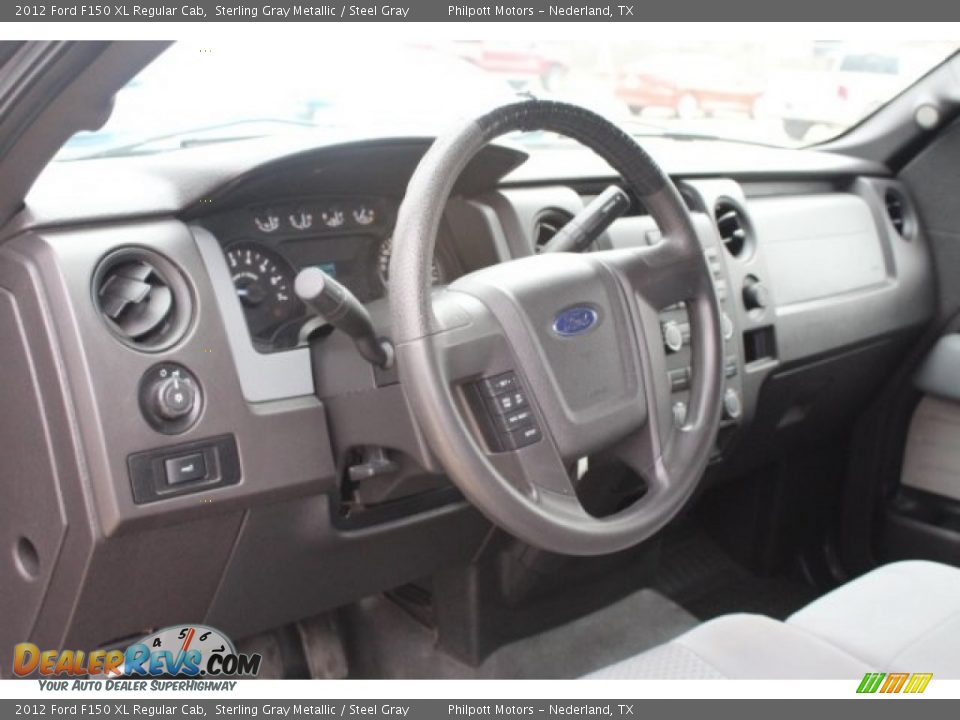 2012 Ford F150 XL Regular Cab Sterling Gray Metallic / Steel Gray Photo #13
