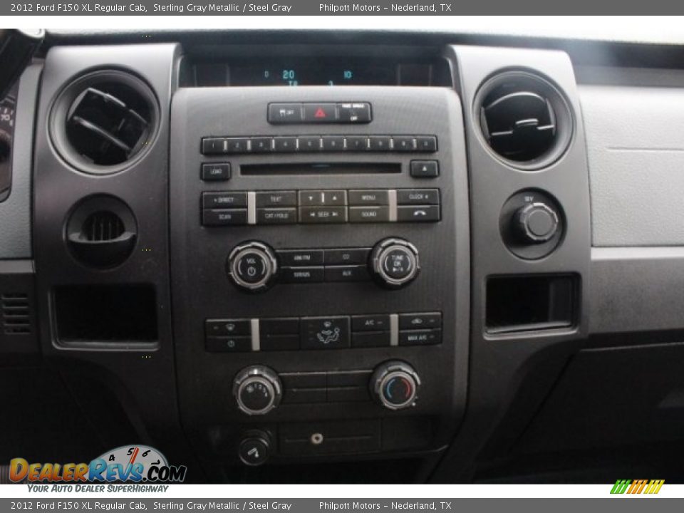 2012 Ford F150 XL Regular Cab Sterling Gray Metallic / Steel Gray Photo #15
