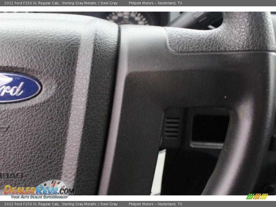 2012 Ford F150 XL Regular Cab Sterling Gray Metallic / Steel Gray Photo #17